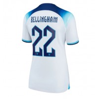 Anglicko Jude Bellingham #22 Domáci Ženy futbalový dres MS 2022 Krátky Rukáv